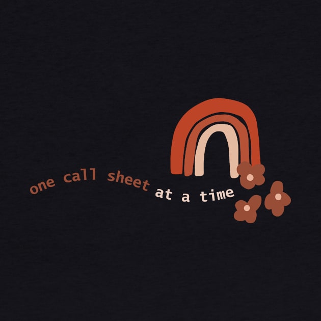 AD life: One call sheet at a time by OnceUponAPrint